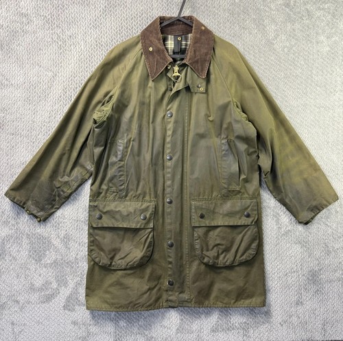 Barbour giacca cera verde - s,
