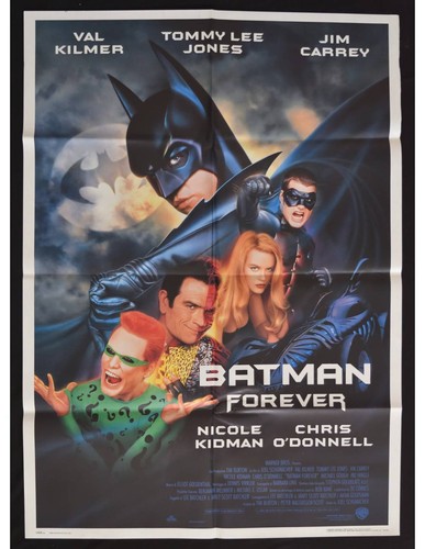 Manifesto batman forever val - batman,